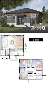 Best small house designs 9×6 meter 30×20 feet. 180 Modern House Plans Contemporary Home Designs Ideas Drummond House Plans Modern House Plans House Plans