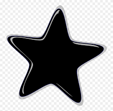 Gambar kartun matahari bulan dan bintang membuat gaya yang bagus pada profil sosial media anda merasa berbeda. Gambar Bintang Hitam Clipart 6189 Pinclipart