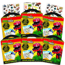 Free dinotrux skya coloring page cute coloring pages. Buy Dinotrux Ultimate Party Favors Packs 6 Sets With Stickers Coloring Pages And Play Scenes Dinotrux Party Supplies Online At Low Prices In India Amazon In