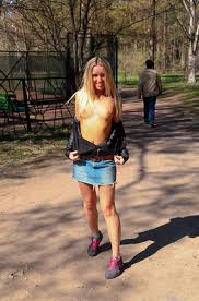 Show / hide overlay menu. Beautiful Smiling Blonde With Slender Body Flashing At Public Russian Sexy Girls