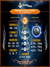 Forum Syair Sidney Vip Bocoran Syair Sydney Hari Ini