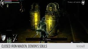 Ps3 Demon'S Souls. Blob In Upper Latria Blocking Pathway. Do I Keep  Whacking? Will It Die? It'S Been 15 Minutes. I Imagine It Eventually Dies,  Similar To The Creature In Blighttown In