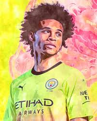 Sounds perfect wahhhh, i don't wanna. Leroy Sane Watercolor Edit From Instagram Mancityyyc Mcfc
