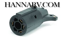 Camco 64786 Heavy Duty Rv 7 Way To 4 Way Flat Trailer Connector Adapter Mfg 64786 28995 Hanna Trailer Supply