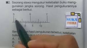 Bagaimana cara membaca hasil pengukuran dengan menggunakan jangka sorong atau caliper? Jangka Sorong Fisika Youtube