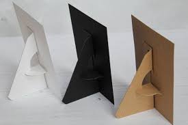 Easel Back Sign Holder Photo Display Table Top Easel Etsy In 2020 Paper Crafts Diy Diy Picture Frames Paper Crafts Origami
