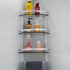 They are a fundamental part of ensuring your space remains cleans and organized. Aluminum 3 Tier Glass Shelf Shower Holder Bathroom Accessories Corner Shelves For Storage Wall Mount Accessories Shelf Shelf Bookcaseaccessories Sayings Aliexpress