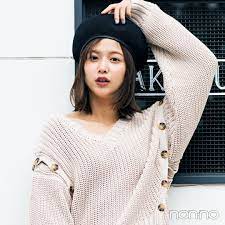 リラックス感と優しげバランス絶妙 女っぽざっくりニット５選 ファッション 渡邉理佐 おしゃれ ニット