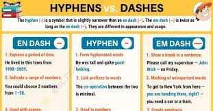 Hyphen When To Use A Hyphen In English In 2020 Punctuation Rules English Adjectives Compound Words