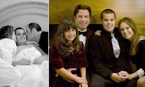 John travolta and kelly preston pose for a portrait at amfar's 21st cinema against aids gala presented by worldview, bold films, and pascal le segretain/amfar14/wireimage. Tragedy Of Son S Death That Haunted John Travolta And Kelly Preston Daily Mail Online