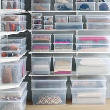 However, you can also opt for colored storage bins to match different storage needs. Clear Plastic Storage Boxes Our Clear Storage Boxes The Container Store