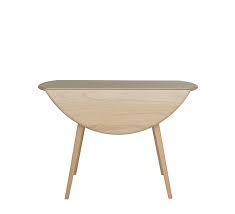 Originals Drop Leaf Table Ercol Furniture Ercol round drop leaf dining table, 1960s.