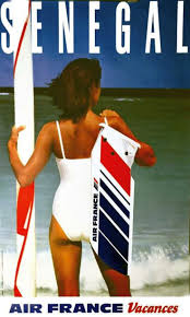 Senegal Air France Vers 1980 Hcm Ets Saint Martin Asnieres 99 5 Air France Vieille Publicite Voyage Vintage