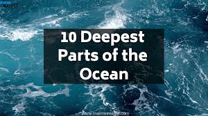 10 Deepest Parts Of The Ocean