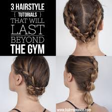 My hair has since grown out a few inches, and i've gingerly started branching out with new workout hairstyles to see if my. How To Look Good While You Workout 3 Long Lasting Hairstyle Tutorials You Can Wear All Day Hair Romance