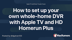 Also, you don't have to purchase expensive pvr boxes for every room in your home. How To Set Up Your Own Whole Home Dvr With Apple Tv And Hd Homerun Plus Macrumors Forums