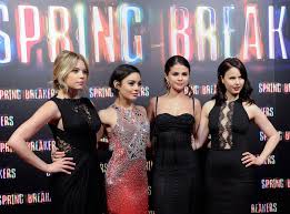 Spring break is a holiday period for schools and universities in the us that usually takes place in march or april. Ashley Benson Tells Us Spring Breakers Secrets All We Would Do Is Play Britney Spears Glamour