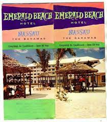 Emerald Beach Hotel Nassau Bahamas Brochure Bahamas Hotels Beach Hotels Bahamas
