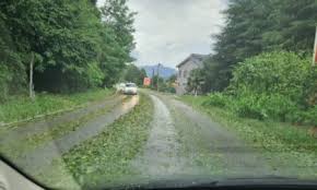Danni nel comasco per violenti temporali con vento e grandine. 4ox5disd8rhmum