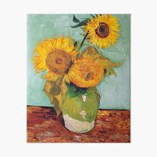 In arles, vincent rented quarters in what he called the yellow house, and furnished a room to accommodate gauguin. Van Gogh Sunflowers Wall Art Redbubble