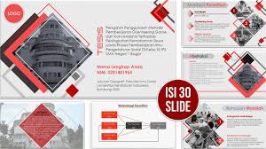 2011929 seminar powerpoint template is a free green background with a nice curve effect style that you can download powerpoint template free for seminar presentations or other seminar powerpoint needs. Template Ppt Untuk Sidang Skripsi Tesis Disertasi Pakar Tutorial
