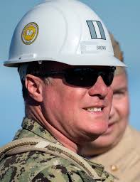 Marines and Seabees are camped out