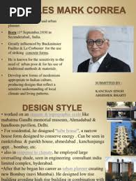 Charles Correa: Indian Architect ...