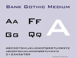In all formats (bank gothic woff2, bank gothic woff, bank gothic ttf, bank gothic eot). Bank Gothic Font Family Bank Gothic Sans Serif Typeface Fontke Com For Mobile