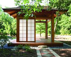 Stroll Garden Using Shoji Panels Backyard Gazebo Japanese Backyard Gazebo Design
