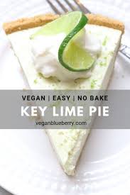 The Best Easy Vegan Key Lime Pie Filling Is Rich And Creamy Thanks To Raw Cashews And Coconut Milk Refresh Your Vegan Key Lime Vegan Key Lime Pie Key Lime Pie