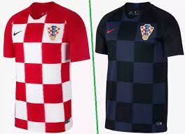 Croatia Home And Away Kits Jersey For World Cup 2018 World Cup 2018 World Cup Fifa World Cup