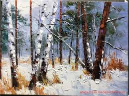 4,758 миб 160 кбит/c 4:09. Handmade Snowy Birch Tree Oil Paintings For Home Decor China Landscape Oil Painting And Canvas Paintings Price Made In China Com
