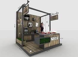 Nestle Leadership Activation Stand Kiosk Design Exhibition Booth Design Design