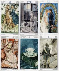 The deck of cards normally contains 78 descriptive cards containing the major and minor arcana. More From The Jane Austen Tarot Tarocchi