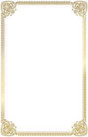 Border Frame Gold Deco Png Clip Art Image Gallery Yopriceville High Quality Images And T Floral Border Design Poster Background Design Frame Border Design