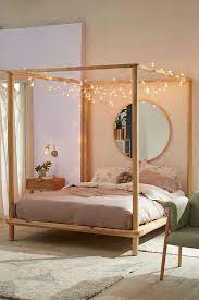 4 4x4x8 pieces cut at 85 4 2x6x8 how to make a modern canopy bed | i like to make stuff. Eva Wooden Canopy Bed Canopy Bed Frame Wooden Canopy Bed Bedroom Interior