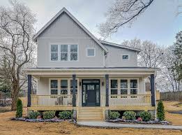 Black exterior siding in iron ore sherwin williams @mhousedevelopment. Craftsman Charm Exterior Sherwin Williams Black Magic With Silverplate Eclectic Exterior Nashville By Marcelle Guilbeau Interior Designer Houzz