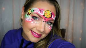 emoji face painting and makeup you