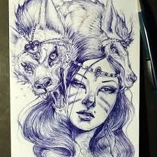 Pin By Brittany Bates On Love Art Tattoo Drawings Tattoo Sketches Wolf Tattoos