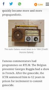 Radio rwanda was the official government owned radio station. Rtlm Hashtag On Twitter