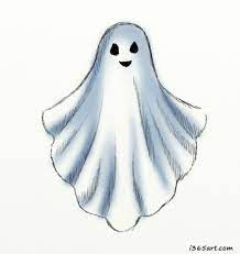 How To Draw A Ghost Easy Halloween Drawings Halloween Drawings Halloween Pictures To Draw
