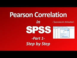Pearson Correlation Spss Youtube Chi Square Math Instruction Program Evaluation