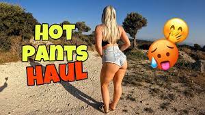 HOT PANTS - TRY ON HAUL 👌🏼😛 - YouTube