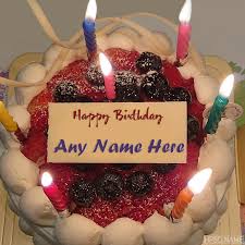 At 10 pm that night, i got out of bed in a huff and made my own cake. Amazing Candle Cake For Birthday Wishes With Name