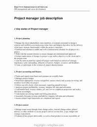 Finance manager job description sample. Project Manager Job Description Resume Luxury Free Project Manager Duties Resume Collection Solutions Res Nanny Job Description Job Description Babysitter Jobs