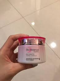Enriched with unique whitening ingredients, tanaka extract, tranexamic acid and other herbal ingredients, it cleanses and restores skin's radiance. Bio Essence Bio White Advanced Whitening Night Cream Moisturizer Beauty Personal Care Face Face Care On Carousell