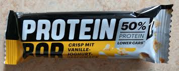 Während ich beispielsweise white chocolate crisp, cookies & crème und vanille joghurt crisp sehr lecker finde. Protein Bar Vainilla 45g