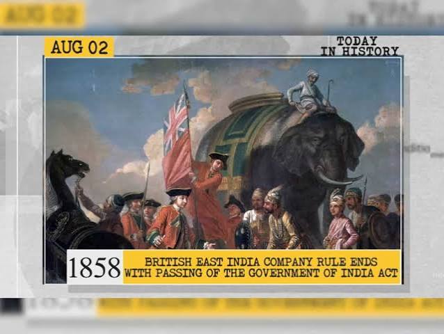 Aug 2 in history: British East India Company rule ends and more - World News