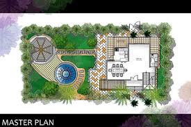 نتيجة بحث الصور عن Villa Architectural Plans In Hurghada Residential Landscaping Country Garden Design Landscape Design