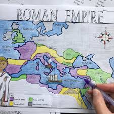 New Map Activity For The Roman Empire Link In Profile Byhistorygal Tpt Teacherspayteachers Map Activities Ancient History Homeschool Roman Empire Map